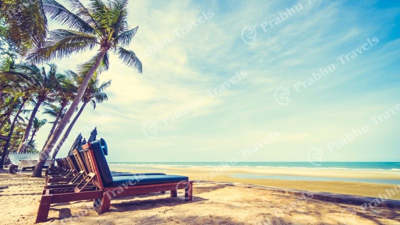 slider Umbrella and Chair